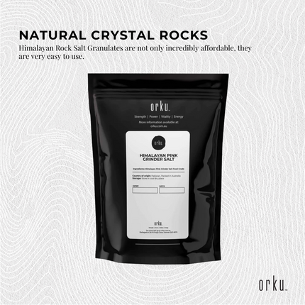 200g Pink Himalayan Bath Salts - Natural Crystal Rocks - Spa Therapy Body Scrub.