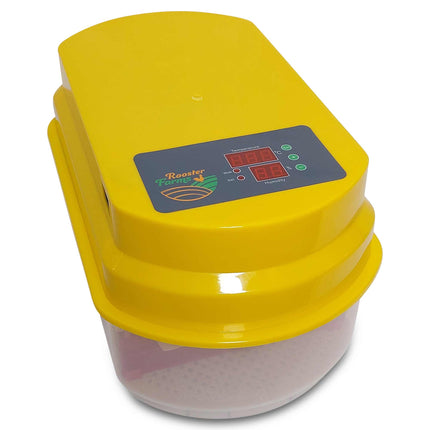 Rooster Farms Electric 12 Egg Incubator + Accessories Hatching Eggs Chicken Duck.