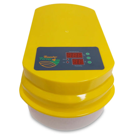 Rooster Farms Electric 15 Egg Incubator + Accessories for Chicken Quail Duck.