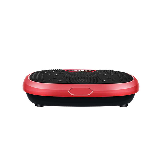 Social Hike Red Mini Vibration Plate - Vibrating Exercise Machine Platform.