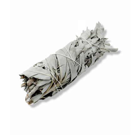 6x Californian White Sage Smudge Sticks Medium 13-15cm Incense Cleansing Bundle.
