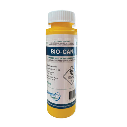 250ml Sharps Container Needle Biohazard Bin Disposal - Medical Waste Box.