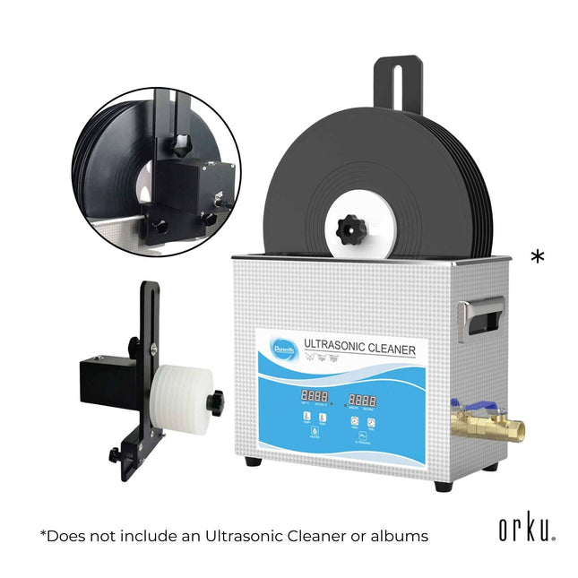 Alloy Vinyl Record Cleaning Stand Drying Rack For Ultrasonic Cleaner Disc Bracket.