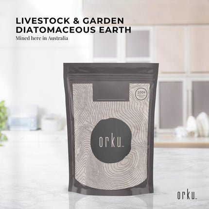 Orku 1Kg Citric Acid Powder - Food Grade Non GMO Anhydrous Preservative E330.