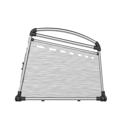 Aluminium Dog Travel Crate 56x65x77cm - Medium Pet Car Transport Cage Kennel Box.