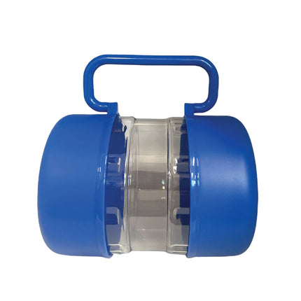 3 In 1 Pet Travel Food Water Bowl Set Dog Cat Portable Feeding Carry Container.