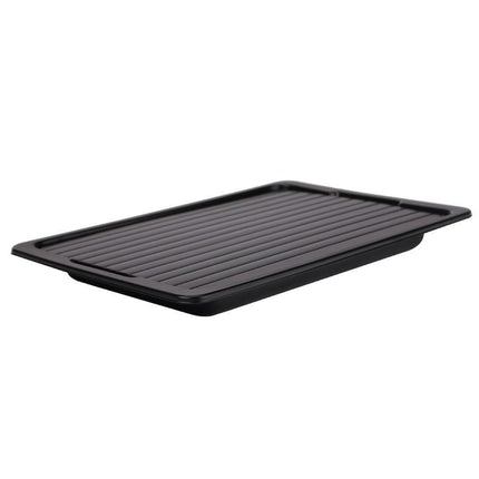 Fast Defrosting Meat Tray FDA Approved - Medium Miracle Aluminium Thawing Plate.