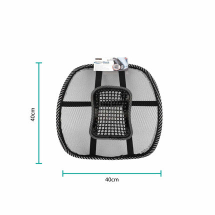 Better Back Support Chair Posture Lumbar Brace Mesh with Massage Beads.