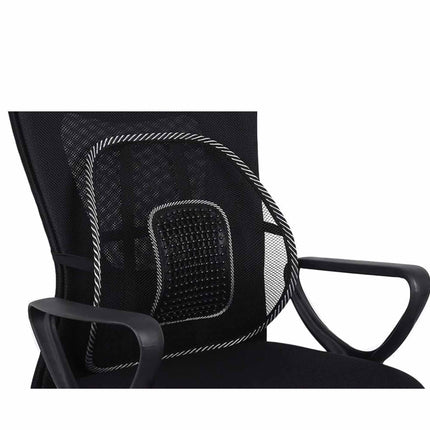 Better Back Support Chair Posture Lumbar Brace Mesh with Massage Beads.