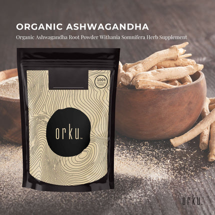 1Kg Organic Ashwagandha Root Powder Withania Somnifera Herb Supplement.