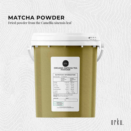 100g Organic Matcha Green Tea Powder Camellia Sinensis Leaf Supplement