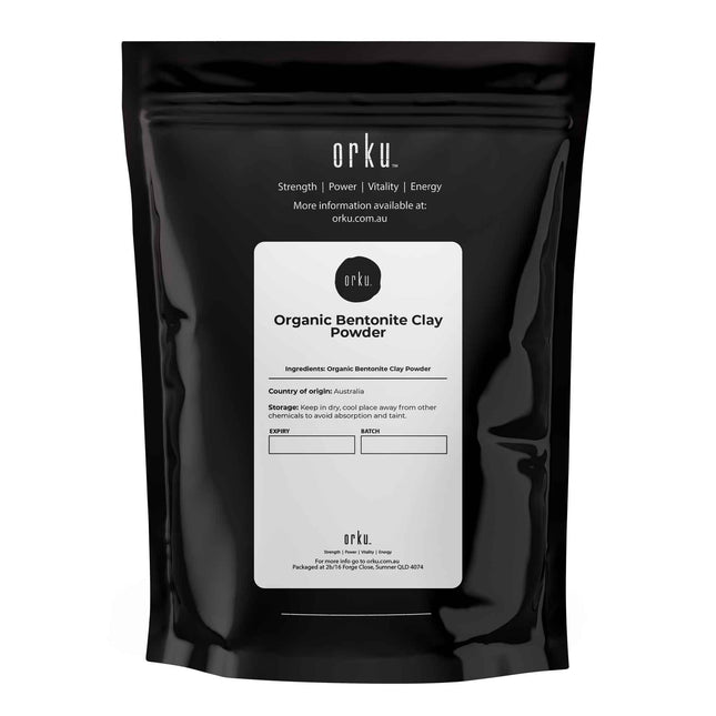 400g Organic Sodium Bentonite Clay Powder - Cosmetic Montmorillonite.