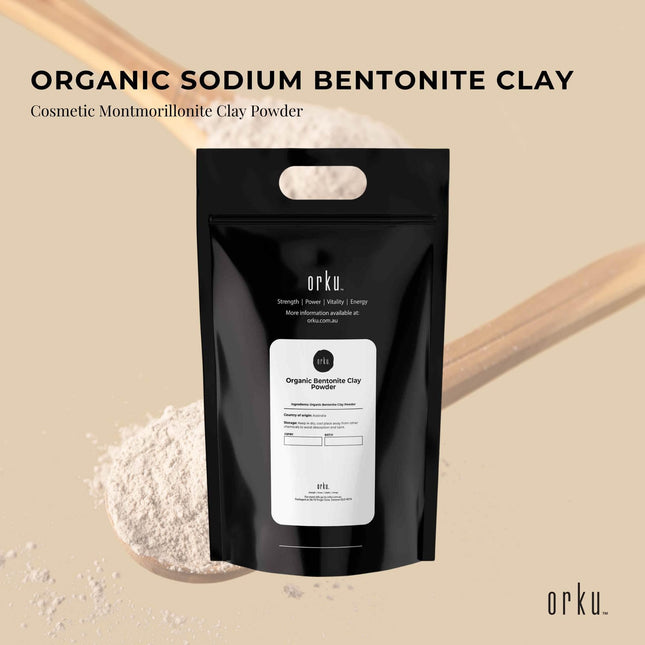 10Kg Organic Sodium Bentonite Clay Powder - Cosmetic Montmorillonite.