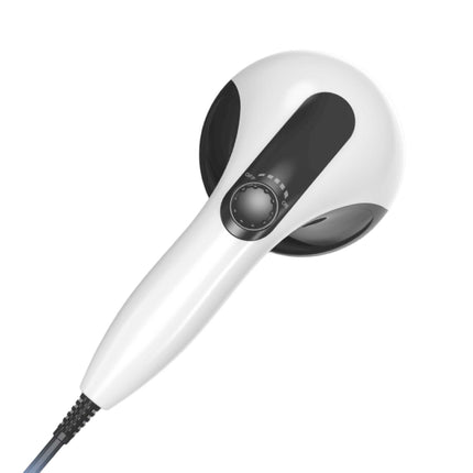 Handheld Vibration Massager Black - 4 Interchangeable Heads Adjustable Speed.