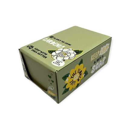 32x 100g Plant Oil Soap Gardenia Scented - Pure Natural Vegetable Bar.