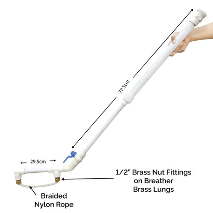 Hand Held Weed Wiper - Herbicide Rope Wick Applicator For Gardening Sprayer.