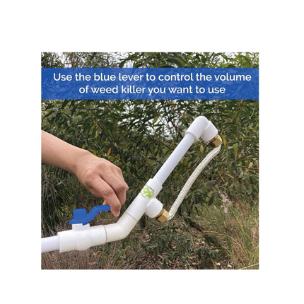 Hand Held Weed Wiper - Herbicide Rope Wick Applicator For Gardening Sprayer.