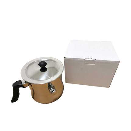 Bee Wax Melter Pot 1.4L Stainless Steel Double Boiler - Candle Making Beekeeping.