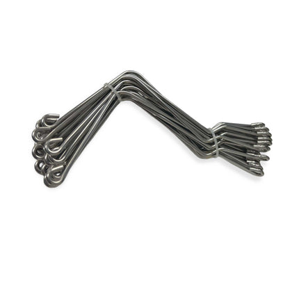 20pk Stainless Steel Bee Hive Spring Clips Fastener Beekeeping Accessories.