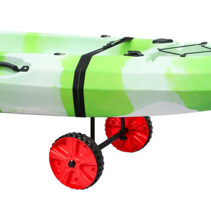 Sit On Top Kayak Trolley - Beach Canoe Boat Transporter Cart.