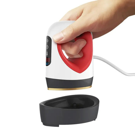 Mini Heat Press - Handheld T-Shirt Shoe Hat Vinyl Printing Transfer Machine.