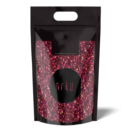 500g Organic Dried Red Rose Petals - Wedding Confetti Rosa Centifolia Flower.