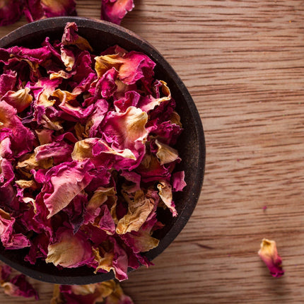 500g Organic Dried Red Rose Petals - Wedding Confetti Rosa Centifolia Flower.