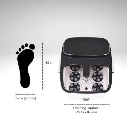 Orku Foot Spa Automatic Water Heating Massager - Electric Pedicure Bath.