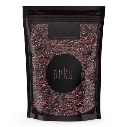 1Kg Organic Hibiscus Rosella Flower Crushed - Dried Herbal Tea Supplement.