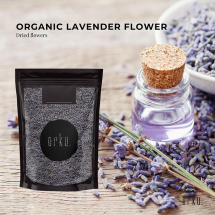 50g Organic Lavender Flower - Dried Fragrant Lavendula Angustifolia.