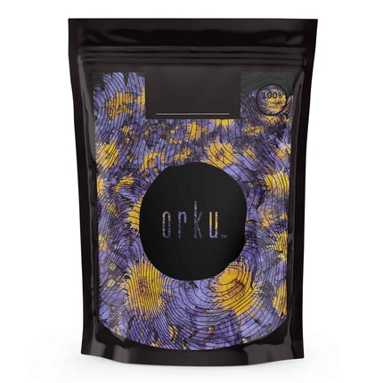 Orku 100g Dried Blue Lotus Flowers - Whole Open Lily Nymphaea Caerulea.