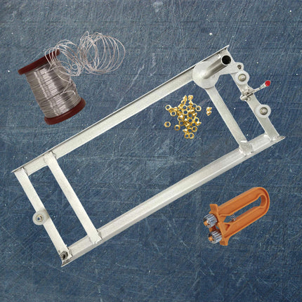 Beekeeping Kit - Wiring Board + 500g Wire + Crimper + 1000 Bee Frame Eyelets.