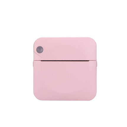 Portable Mini Printer Pink - Inkless Bluetooth Phone Pocket Thermal Printing.
