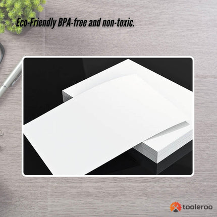 Tooleroo 20x 100 Sheet Pack A4 Thermal Printer Paper White - BPA Free Bulk.