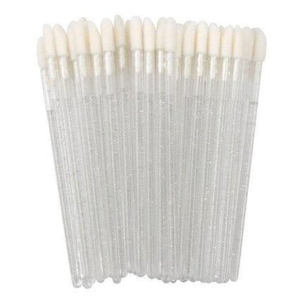 Miosh Disposable Lip Wands 50PCS - White.