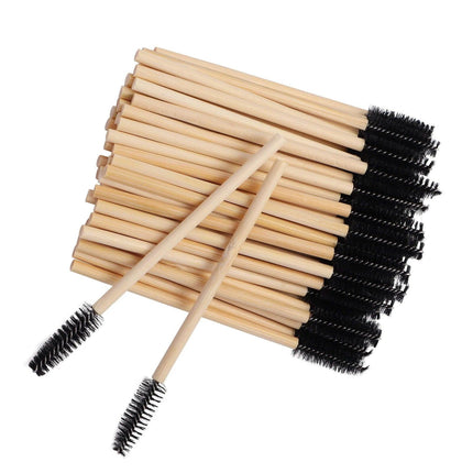 Miosh Eco Friendly Disposable Eyelash Mascara Wands Spoolies 50PCS.