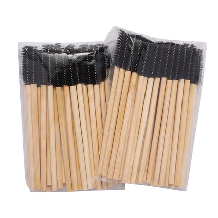 Miosh Eco Friendly Disposable Eyelash Mascara Wands Spoolies 50PCS.