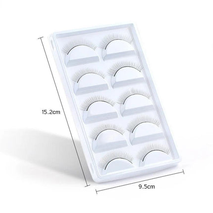Miosh Practice Lash Strips for Eyelash Extension Training.