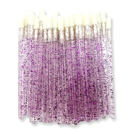 Miosh Disposable Lip Wands 50PCS - Purple.