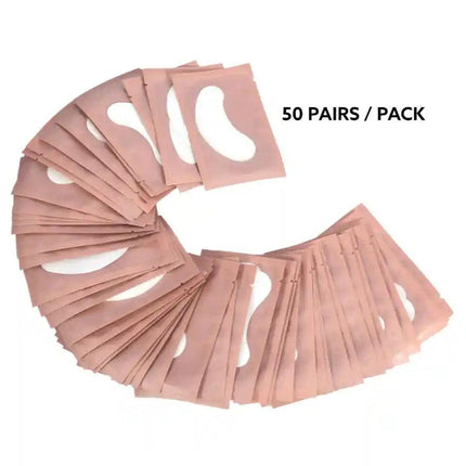 Miosh Eyelash Extensions Eye Pads - 50 Pairs Per Pack.