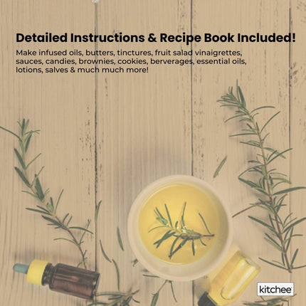 Kitchee Electric Butter Oil Herbal Infuser & Extractor + Decarboxylator Machine.