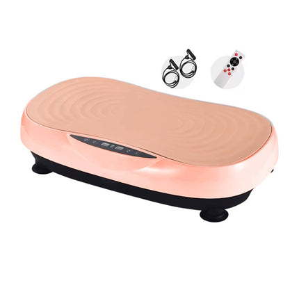 Social Hike Vibration Plate Machine - Vibrating Exercise Platform Pink.