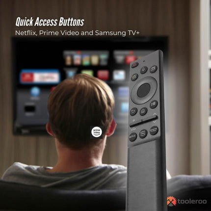 Tooleroo Smart TV Remote Control - Replacement For Samsung Voice BN59-01357F.