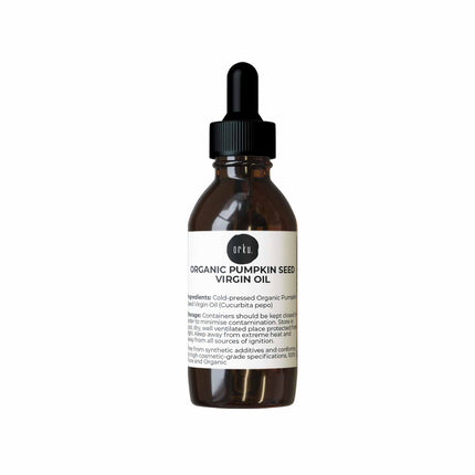 Orku 25ml Organic Pumpkin Seed Oil – Virgin Cold Pressed Unrefined Cosmetic Gr..