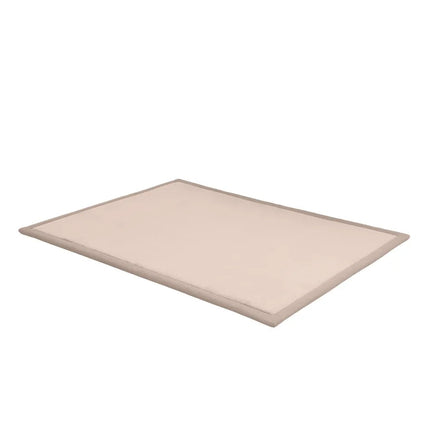 Kitchee Foam Floor Mat 150x200cm - Padded Thick Deep Soft Tatami Style Rug Cream.