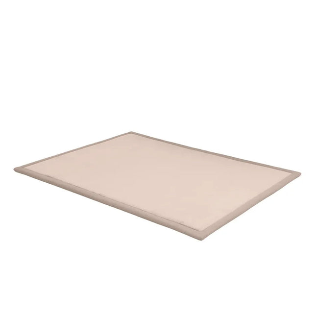 Kitchee Foam Floor Mat 150x200cm - Padded Thick Deep Soft Tatami Style Rug Cream.