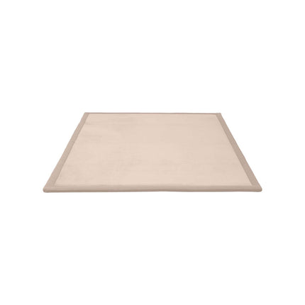 Kitchee Foam Floor Mat 200x200cm - Padded Thick Deep Soft Tatami Style Rug Cream.