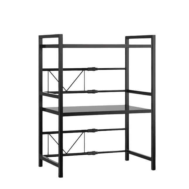 Kitchee Microwave Double Shelf - Expanding Storage Rack Kitchen Organiser Stand.