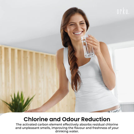 Orku Carbon Block Filter Cartridge - Replacement for Berkey BB9-2 Gravity Filter.