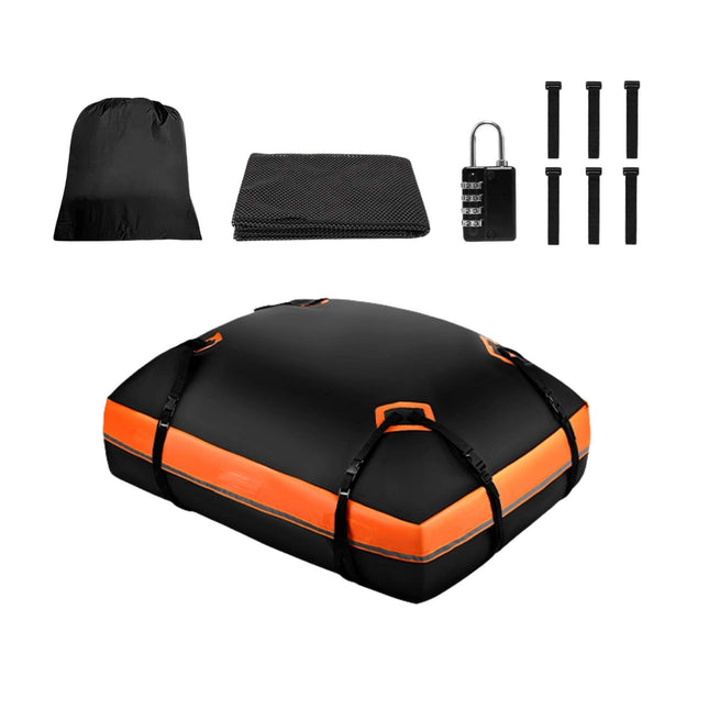 Social Hike 428L Car Rooftop Storage Carrier - Soft-Shell Waterproof Roof Bag.